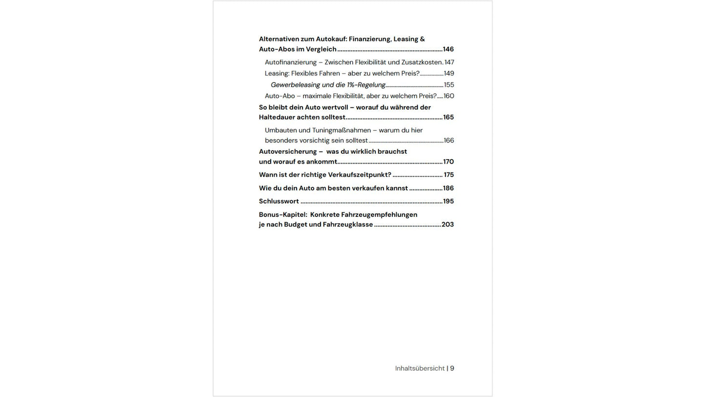 Clever Autos kaufen -  So sparst du über dein Leben hunderttausende Euro